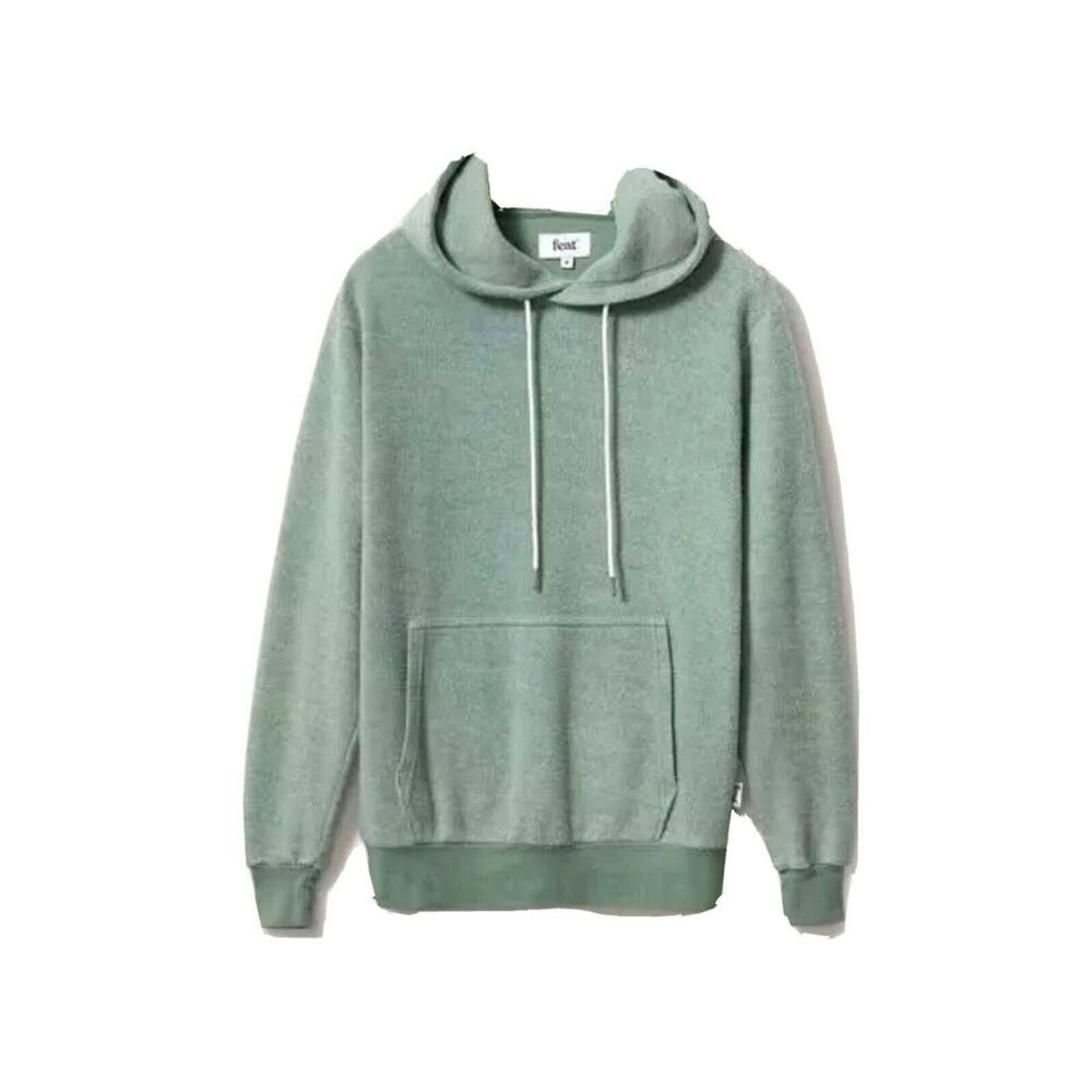 Feat Blanket Blend Womens Hoodie Small Green